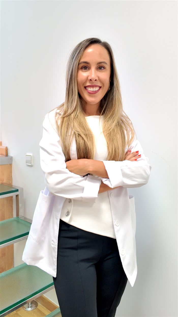 Dra. Alejandra Belío Casanova en su consulta